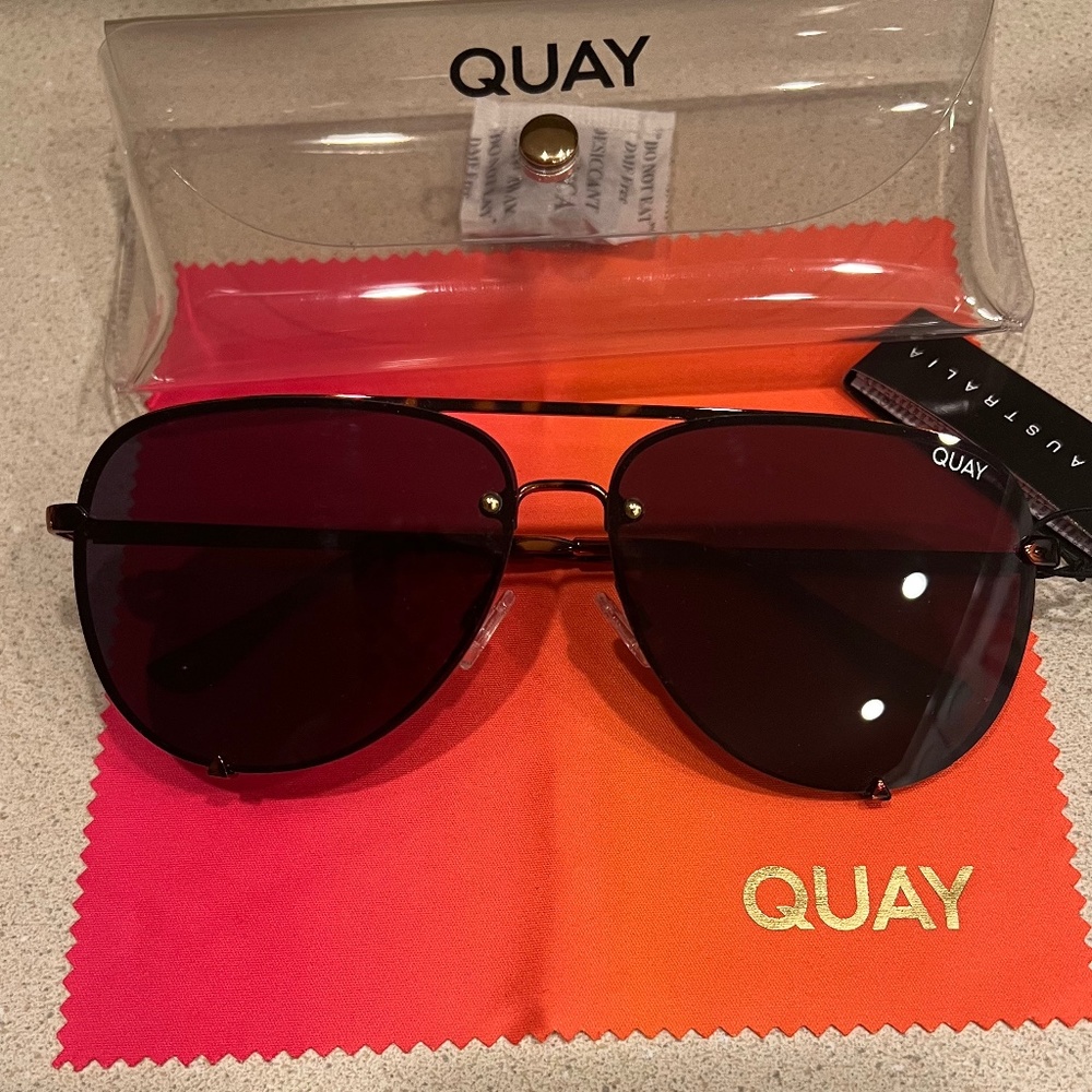 QUAY AUSTRALIA HIGH KEY RIMLESS
